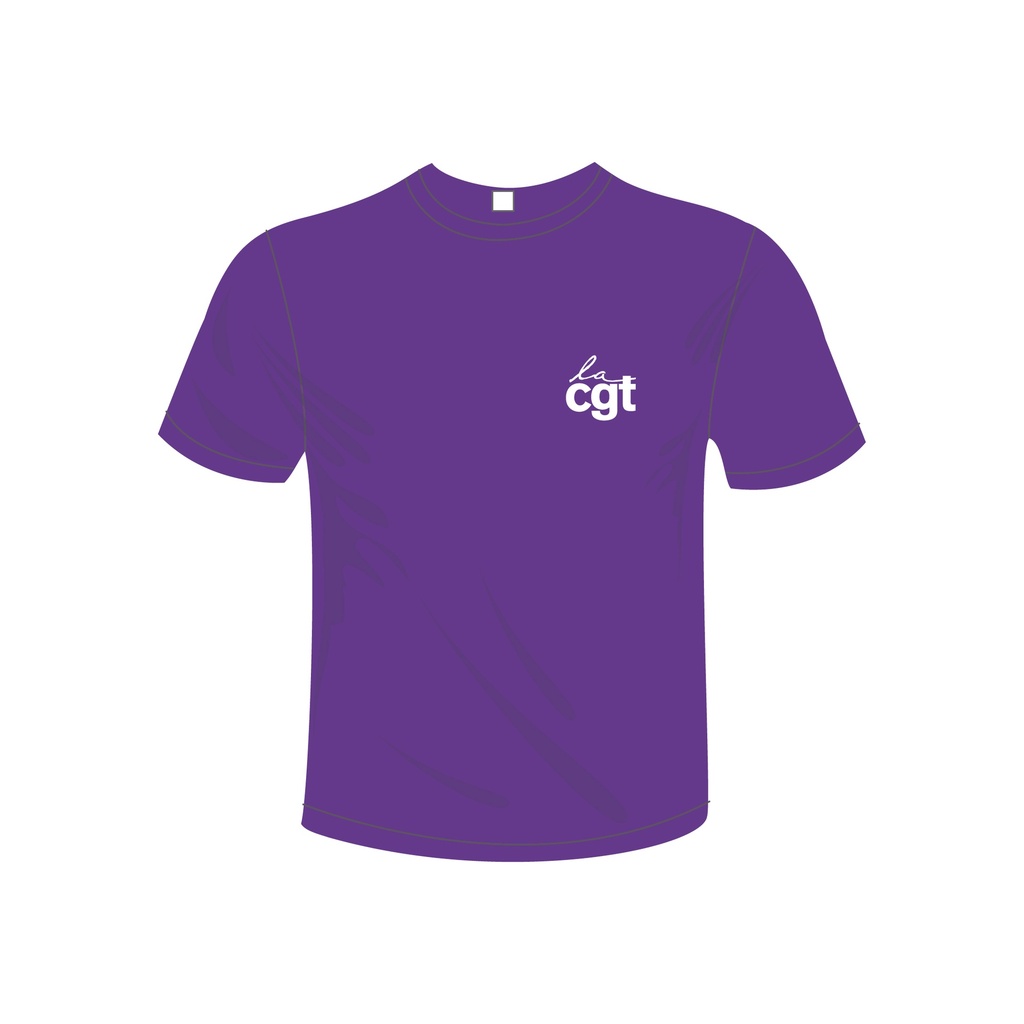 T-shirt violet Egalité pro 