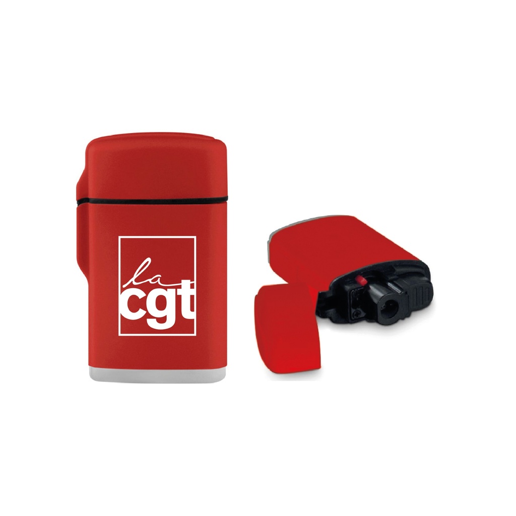 Briquet tempête rouge