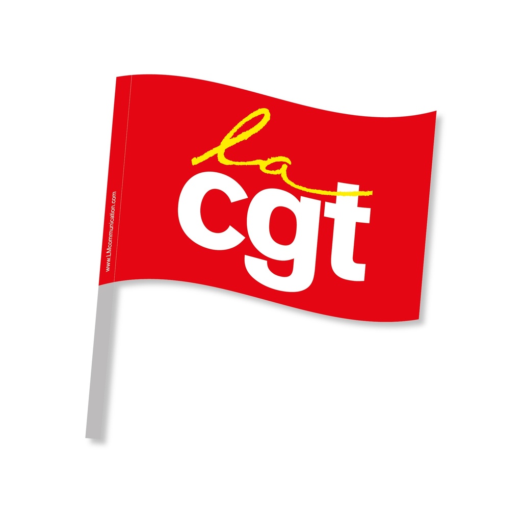 Drapeau La CGT  60x40 cm