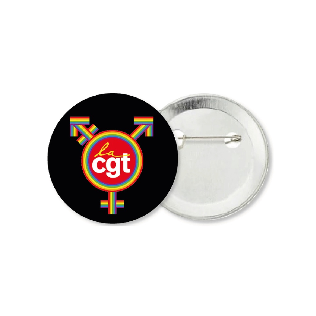 Badge métal LGBT