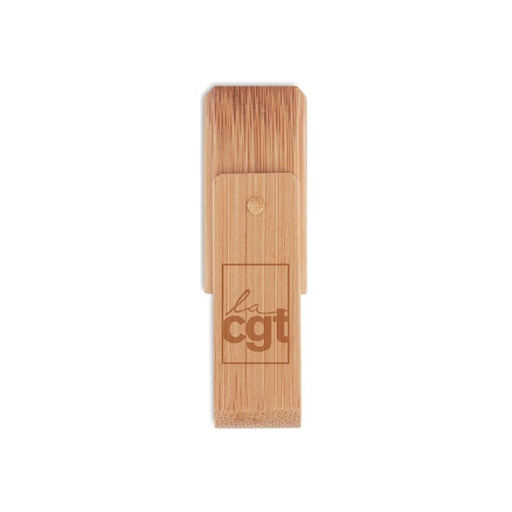 [CGTMO1202-40-16G] Clé USB 16 Go bambou